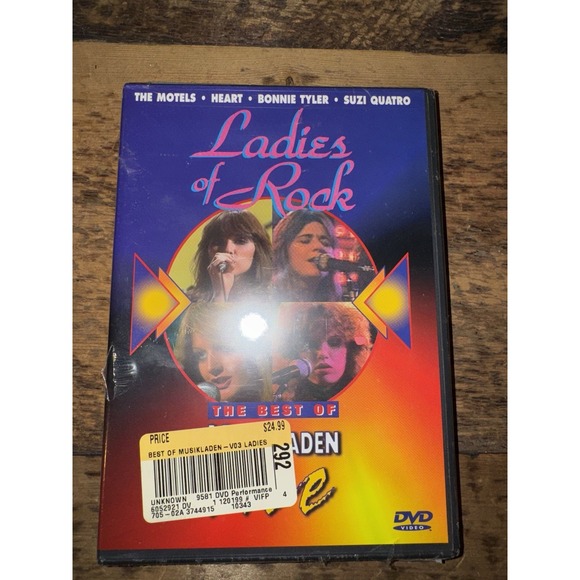 Ladies of Rock - The Best of MusikLaden Live (DVD, 1999) NEW Sealed - Picture 1 of 2